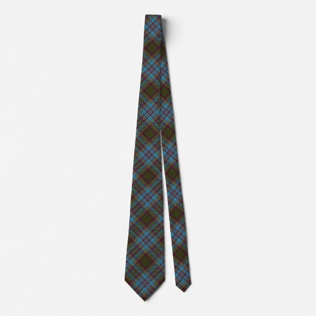 Schottische Clan-Andersontartan-Krawatte Krawatte (Vorderseite)