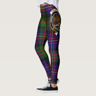 Schottische Clan Chalmers Wappen Tartan Frauen Leg Leggings