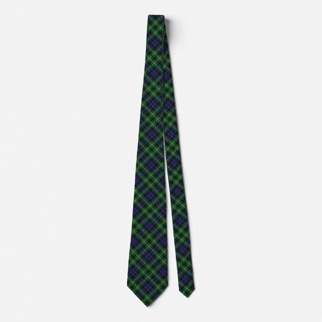 Schottische Clan-Grahamtartan-Krawatte Krawatte (Vorderseite)