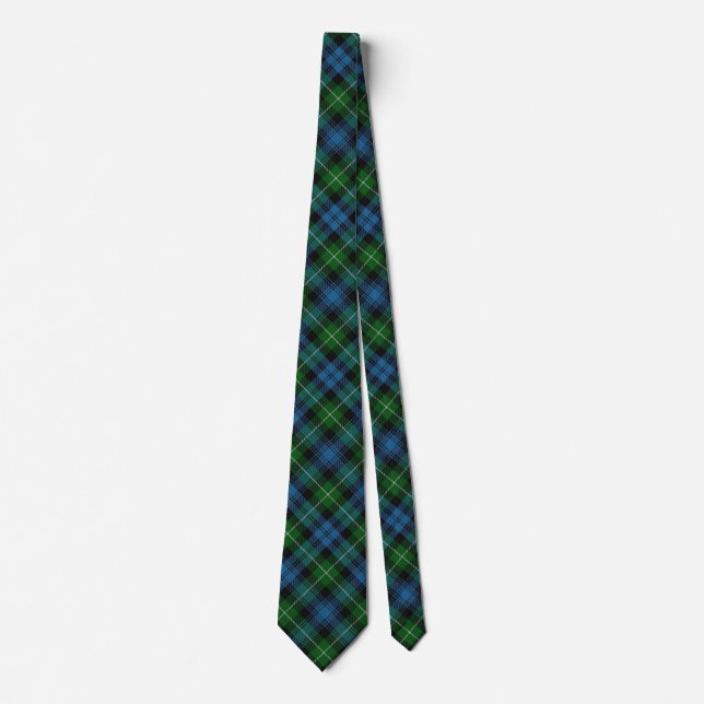 Schottische Clan Lamont Tartan-Krawatte Krawatte (Vorderseite)