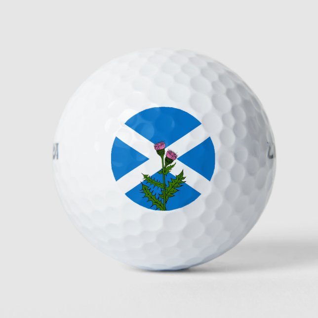 Schottische Dickicht Golfball (Vorderseite)