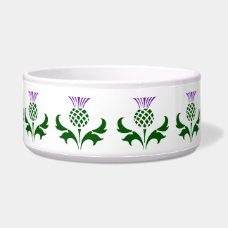 Schottische Distel-Haustier-Schüssel Napf