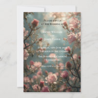 Schottische Distel-Hochzeitseinladung | Floral Boh