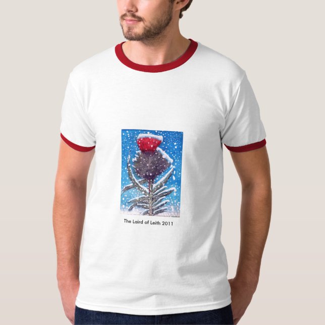 Schottische Distel T-Shirt (Vorderseite)