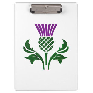 Schottische Emblemdistel Klemmbrett