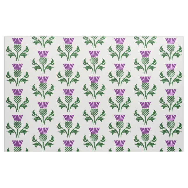 Schottische Emblemdistel Stoff (Fat Quarter (45,7 x 55,9 cm))