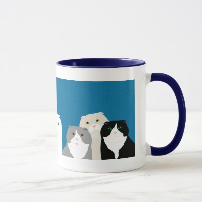 Schottische Falte Tasse (Rechts)