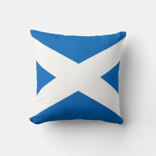 Schottische Flagge auf amerikanischem MoJo-Pillow Kissen