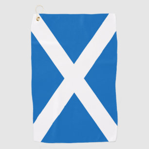 Schottische Flagge Golf Towel Golfhandtuch