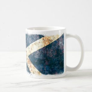 Schottische Flagge Kaffeetasse