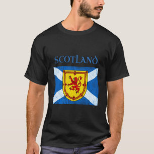 Schottische Flagge Salreifen Blue Royal Banner of T-Shirt