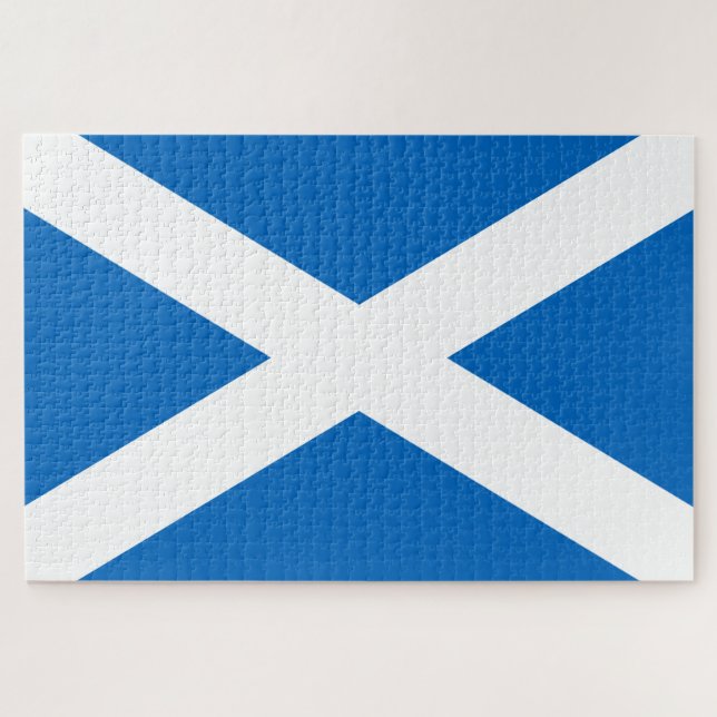 Schottische Flagge (Salreifen) (Schottische Flagge (Horizontal)