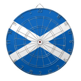 Schottische Flagge (Salreifen) (Schottische Flagge Dartscheibe