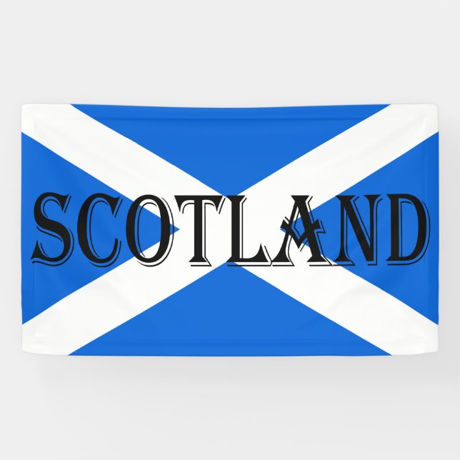 Schottische Flagge - schottische Flagge Banner (Horizontal)