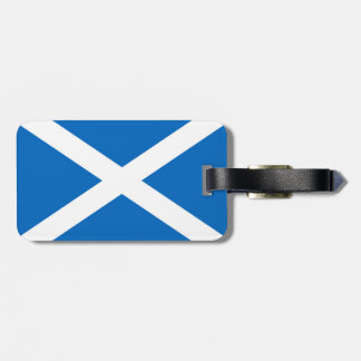 Schottische Flagge - Schottischer Salreifen Gepäckanhänger