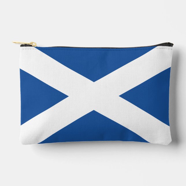 Schottische Flagge Schottlands Accessory Pouch Zubehörtasche (Vorderseite)