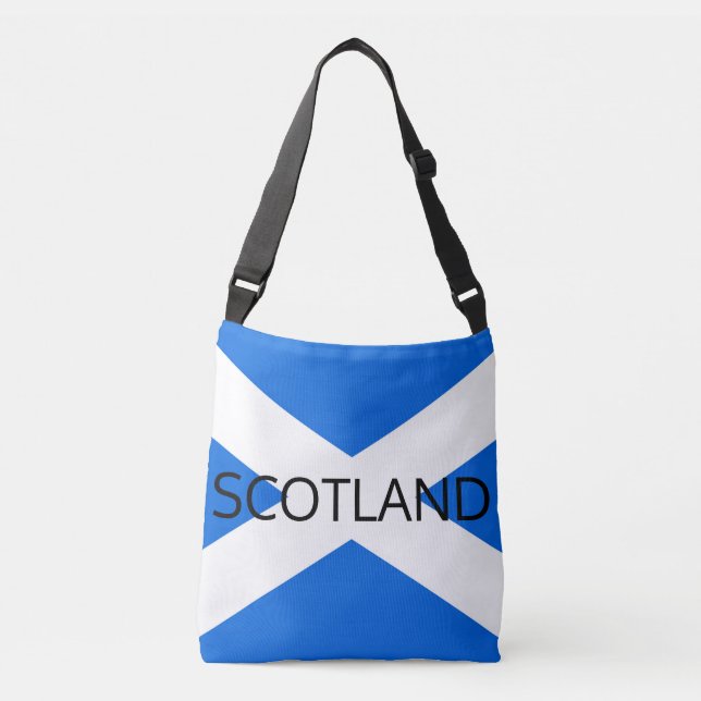 Schottische Flagge - Scotland cbcnt Tragetaschen Mit Langen Trägern (Vorderseite)