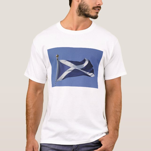 Schottische Flagge T-Shirt (Vorderseite)