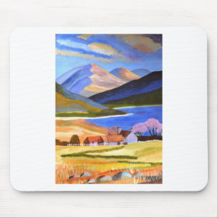 Schottische Highlands 2 Mousepad