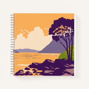 Schottische Highlands Notizbuch