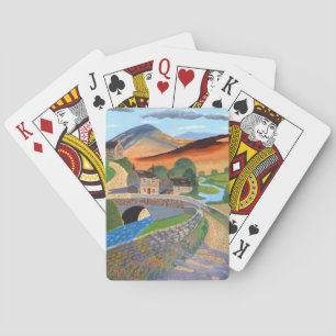 Schottische Highlands Spielkarten
