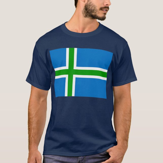 Schottische Hochland-Flagge (nicht offiziell) T-Shirt (Vorderseite)