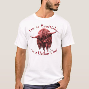 Schottische Hochland-Kuh. Heilan Gurren T-Shirt