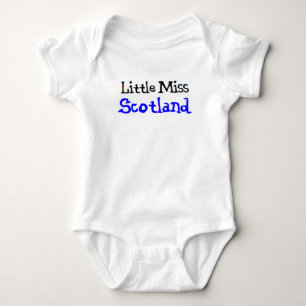 schottische kleine Miss Baby Strampler