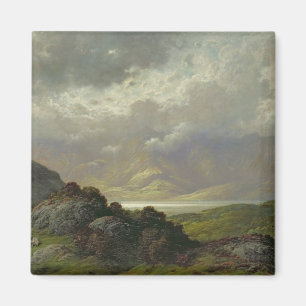 Schottische Landschaft Magnet