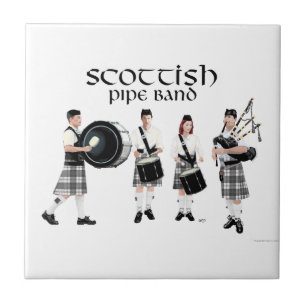 Schottische Pipe Band Fliese