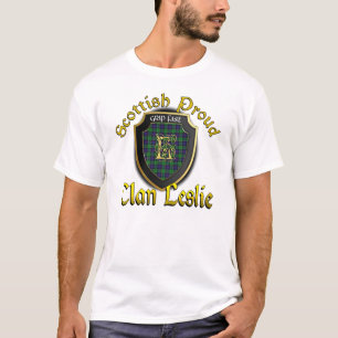 Schottische stolze Shirts Clan-Leslie