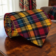 Schottische Tartan-Karo-Krawatte nach Maß