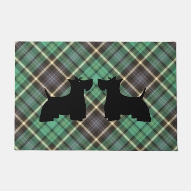 Schottische Terrier Doormat Fußmatte (Vorderseite)