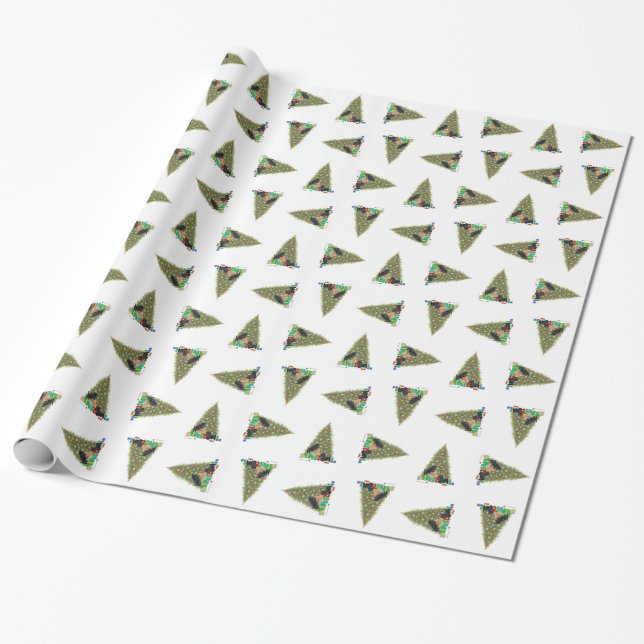 Schottische Terrier in Christmastime Geschenkpapier (Ungerollt)