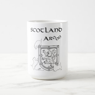 Schottische Terrier Löwe Rampant Kaffeetasse