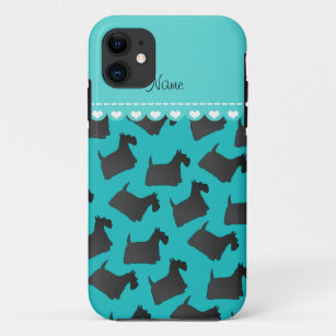 Schottische Terrierhunde des personalisierten Case-Mate iPhone Hülle