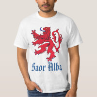 Schottische Unabhängigkeit Saor roter Löwe alba