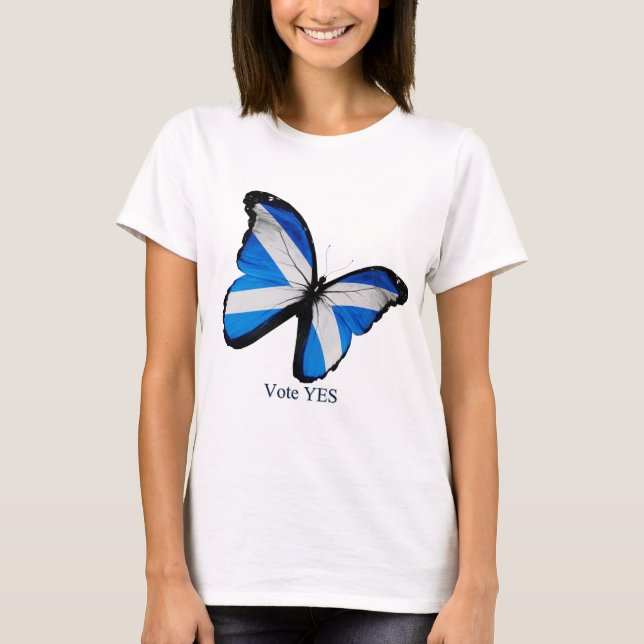 Schottische Unabhängigkeit T-Shirt (Vorderseite)