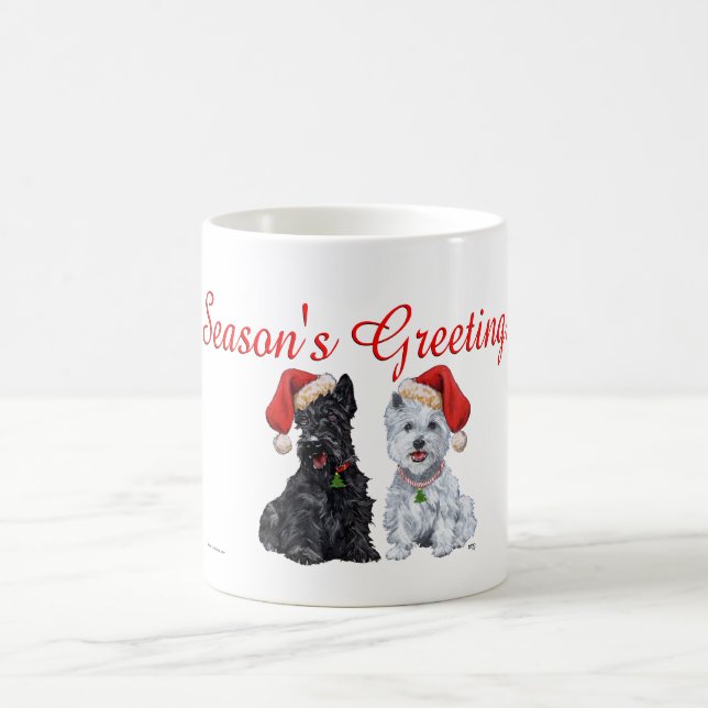 Schottische und westliche Hochland-Weiße Tasse (Mittel)