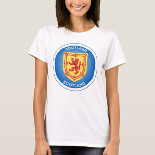 Schottische Wappen-Circle-Shape T-Shirt