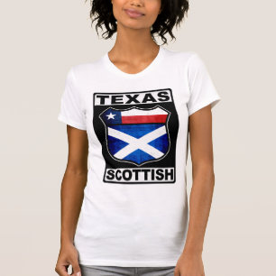 Schottischer Amerikaner Texas T-Shirt