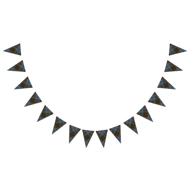 Schottischer Clan-AndersonTartan Wimpelkette (Alle)