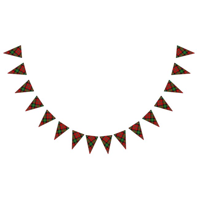 Schottischer Clan Boyd Tartan Wimpelkette (Alle)