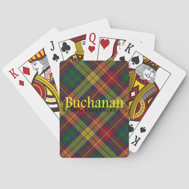 Schottischer Clan Buchanan Spielkarten (Rückseite)