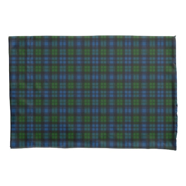Schottischer Clan-CampbellTartan Kissenbezug (Vorderseite)
