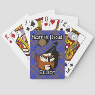Schottischer Clan Elliot Tartan Kartenspiel Spielkarten