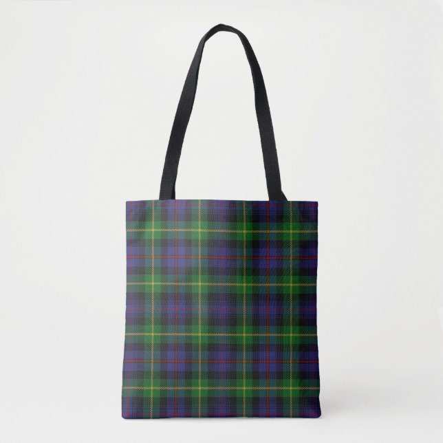 Schottischer Clan Farquharson Tartan kariert Tasche (Vorderseite)