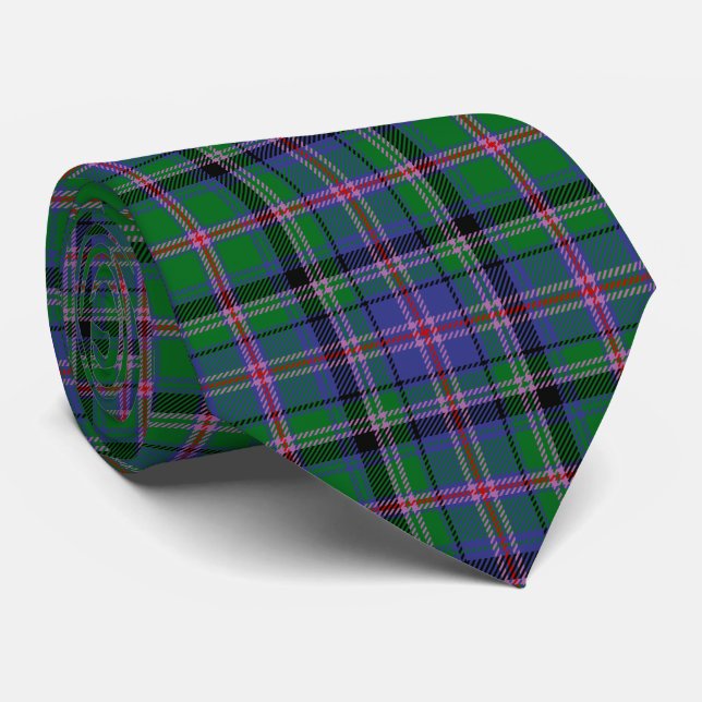 Schottischer Clan-FassbinderTartan kariert Krawatte (Gerollt)