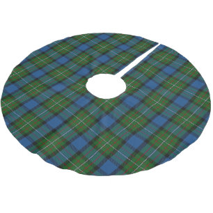 Schottischer Clan Fergusson Ferguson Tartan Polyester Weihnachtsbaumdecke