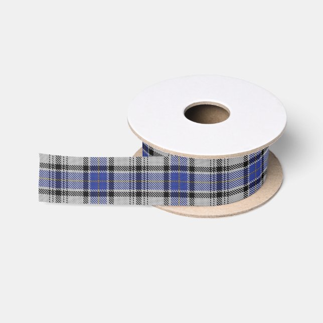 Schottischer Clan Hannay klassisches Tartan-Band Satinband (Spule)